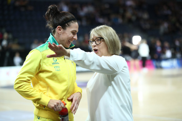 Diamonds coach Lisa Alexander.