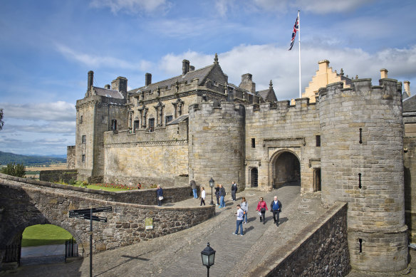 Stirling Castle in Stirling, also known as ‘Edinburgh-lite’.
