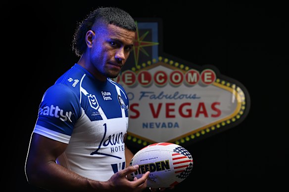 Bulldogs captain Stephen Crichton will be one of the stars in Vegas.