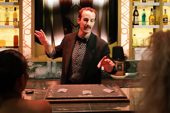 A touch of magic onboard.