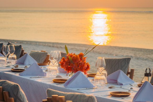 A beach feast at the Sumba Food Festival.