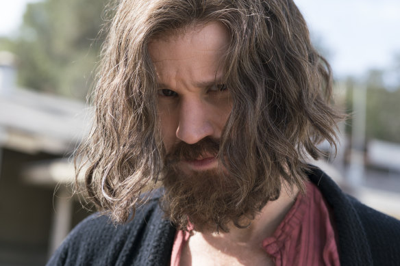 Matt Smith as Charles Manson in Mary Harron's film Charlie Says.