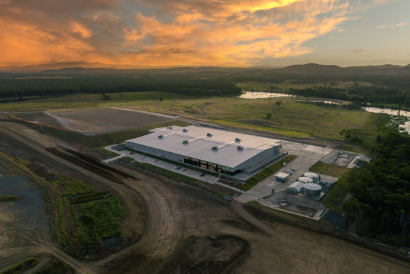 Fortescue’s $114 electrolyser facility in Gladstone, Queensland is one of the largest globally. 