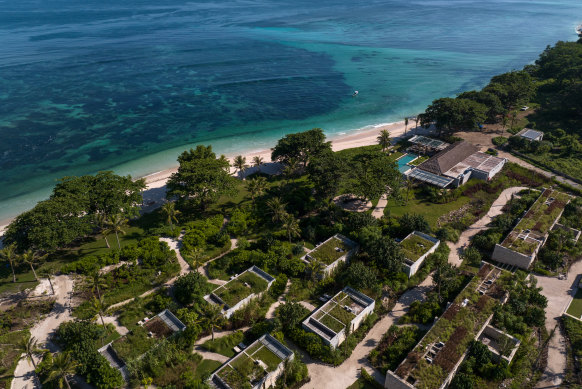 The ocean-front Cap Karoso beach resort and farm all in one.