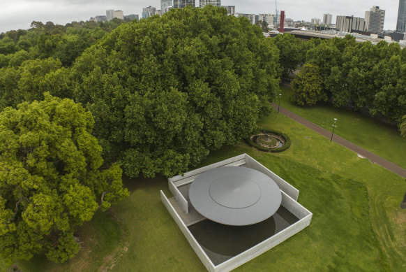 Tadao Ando’s concrete pavilion at the Queen Victoria Gardens has been offered to the City of Melbourne.