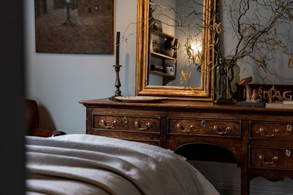 Inside the main bedroom.