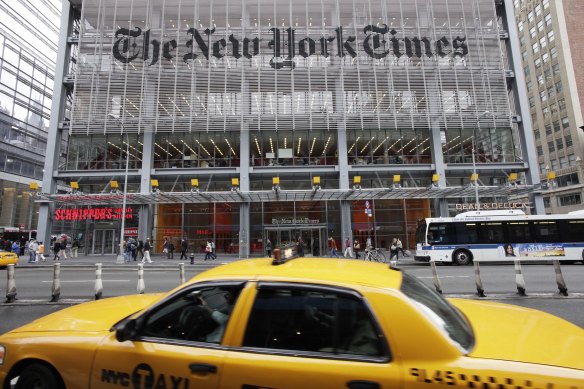The New York Times is one of three US newspapers whose journalists will be affected.