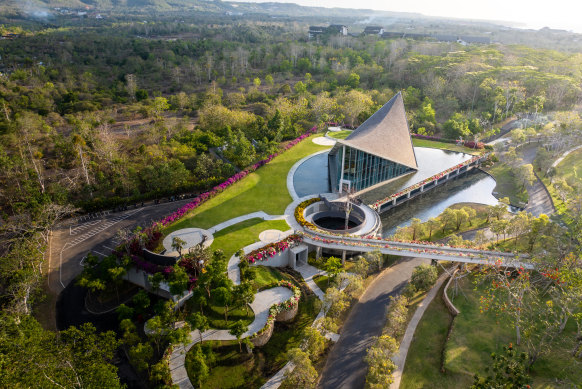 The new SAKA cultural museum at AYANA Bali.