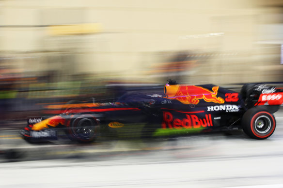 Red Bull was fastest on the final day of testing.