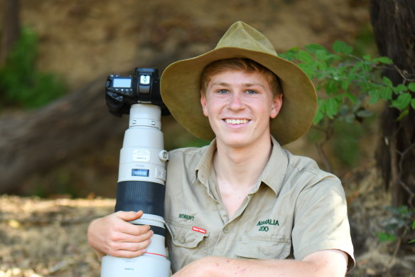 Robert Irwin, 17, has won a major international photography award.