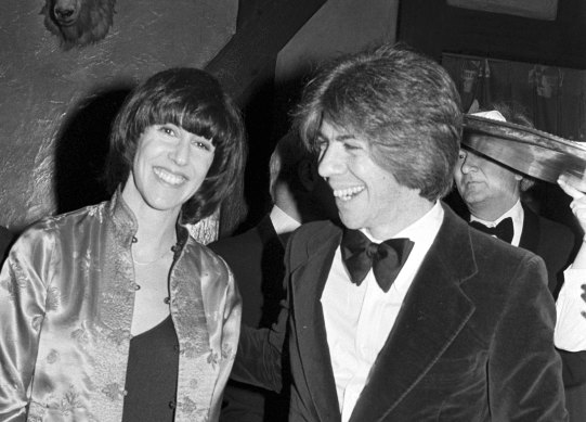 Nora Ephron and Carl Bernstein in New York in 1978.