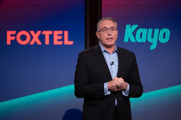 Foxtel chief executive Patrick Delany.