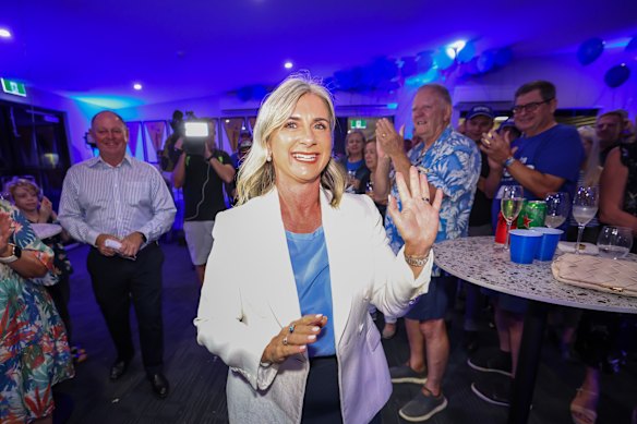 Liberal MP and Shadow Treasurer Sandra Brewer.