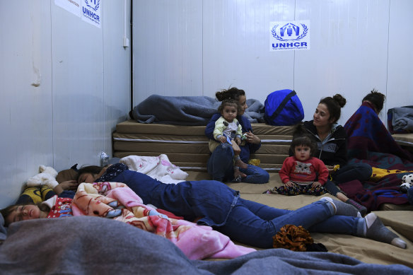 Refugees at the receiving area will be transferred into the care of the United Nations and moved to camps for displaced people.