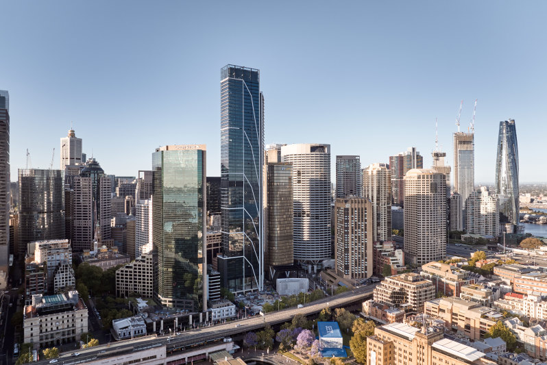 Buyers welcome: Salesforce Tower at 180 George Street in Sydney.