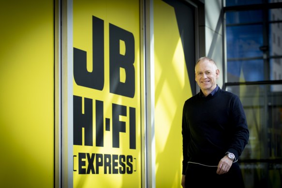 JB Hi-Fi chief executive Terry Smart.