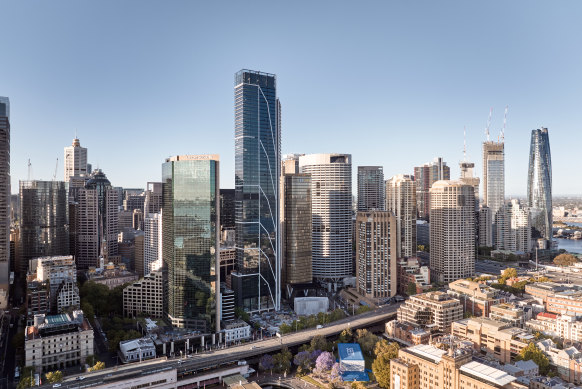 Lendlease’s flagship commercial building Salesforce Tower holds the mantle for the city’s tallest office tower.