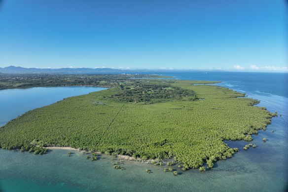 Vuda Point – an unlikely spot for a waste treatment plant.