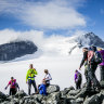 Hiking northern Europe’s tallest peak – the 2469-metre-high Galdhopiggen.