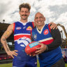 Tom and Tony Liberatore at Whitten Oval