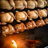 Smoky Hen uses a wood-fired set-up for its Korean-style chicken.