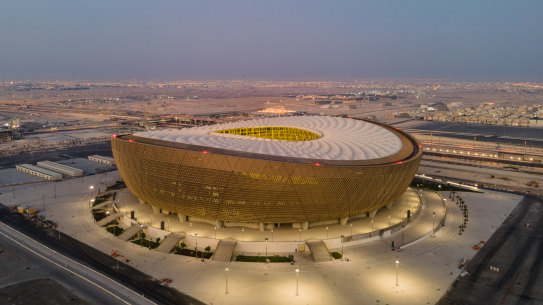 Lusail Stadium, where the World Cup final will be played.