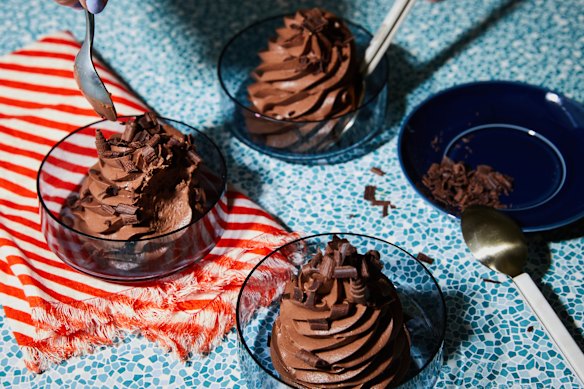 Emelia Jackson’s chocolate mousse.