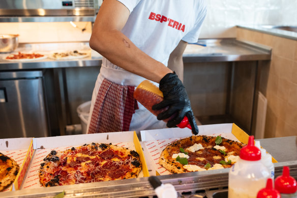 Bsp’eria in Penshurst has expanded to a larger pizzeria, around the corner from the train station. 