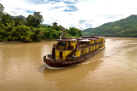 Cruising the Mekong on the Heritage Line Anouvong ... “an element of the untamed”.