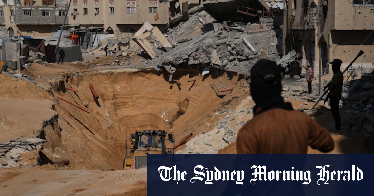 Israel launches​ ​Gaza airstrikes and halts aid​, blaming Hamas for ceasefire ‘violations’