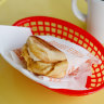 Japanese curry scrambled egg muffin with Kewpie mayo.