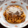 The lamb ragu on Bar Brillo’s pasta uses a Mellini family recipe.