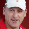 Swans coach John Longmire.