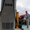 Electric vehicle charging stations to be rolled out at shopping centres