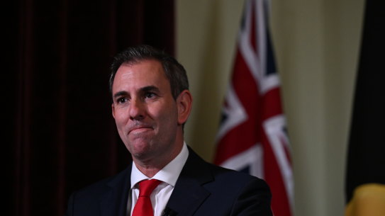 Treasurer Jim Chalmers.