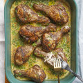 Garam masala chicken drumsticks.