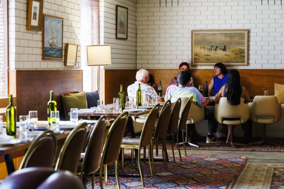 Jamsheed’s converted industrial dining room.