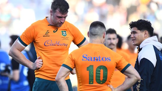 ‘Not good enough’: The Wallabies have gone down to Argentina by a record margin in San Juan. 