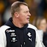 Besieged Carlton coach Michael Voss.