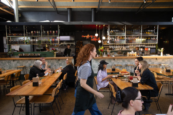 Gather some friends and bask in the glow of the pizza oven.