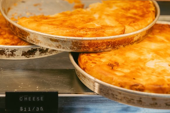Burek at Burek Brothers, Rockdale.