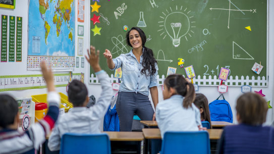 Teachers are among the in-demand professions to have the skilled visa requirement lowered.