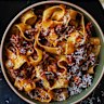 Danielle Alvarez's beef short rib ragu with pappardelle.