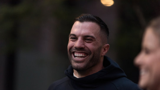 He’s back! James Tedesco joins Blues camp.