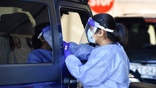 COVID-19 Perth outbreak shots by Marta Pascual Juanola on June 28, 2021.