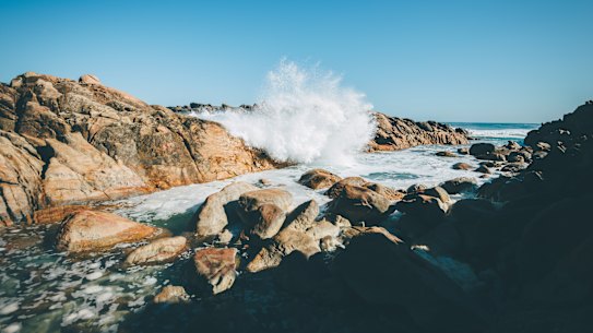 Wyadup Rocks in Yallingup.