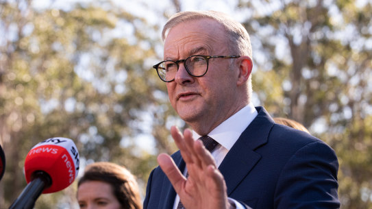 Prime Minister Anthony Albanese says nuclear submarines are about jobs.