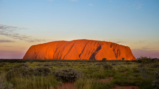 The days of walking to the top of Uluru are over. 