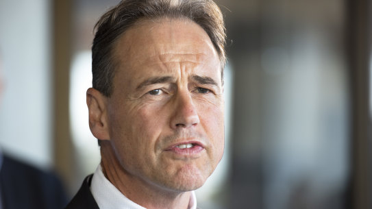 Federal Minister for Health Greg Hunt 