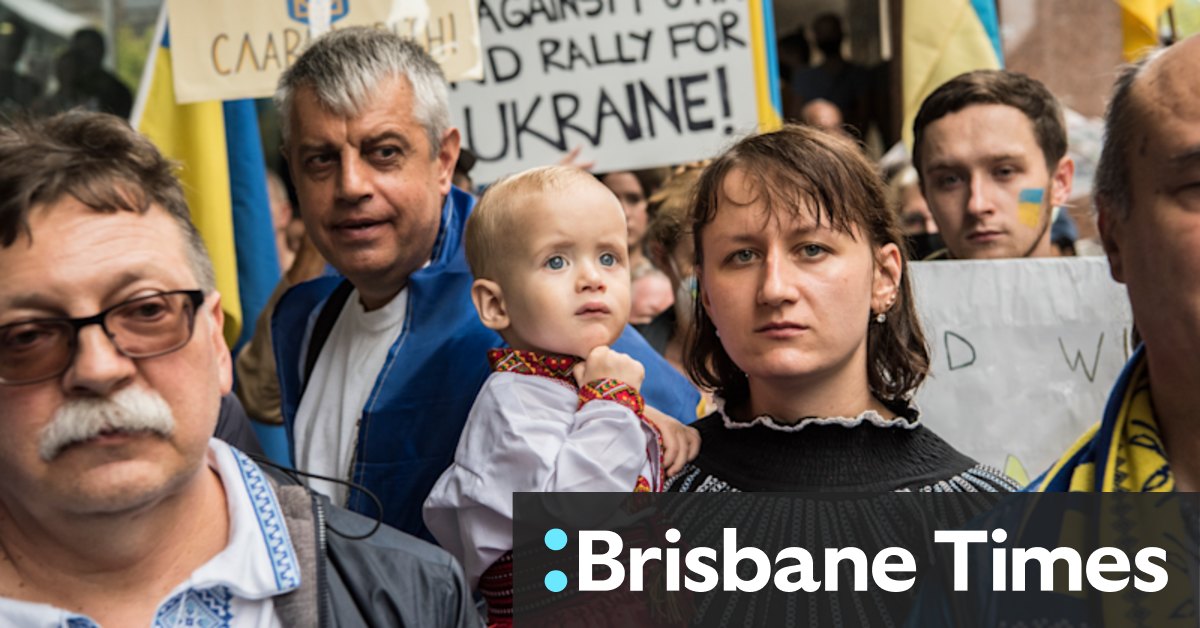 'Help us stop this war': Hundreds gather in Sydney in support of Ukraine - Vimarsana News